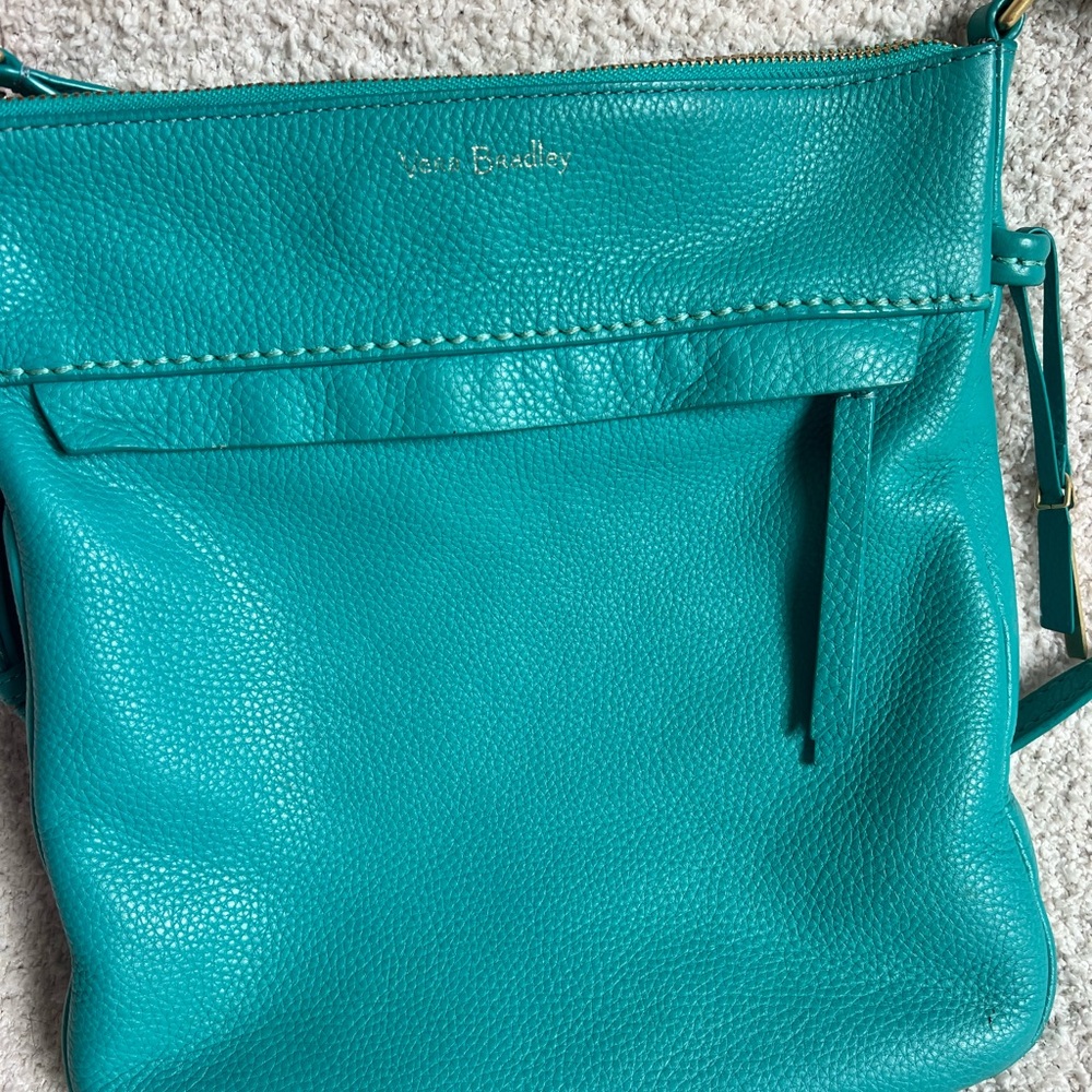 Vera Bradley Blue Crossbody Bag with Minimalist Design